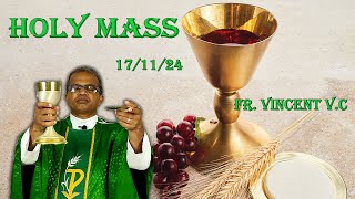 Holy Mass  Fr Vincent [upl. by Adekahs]