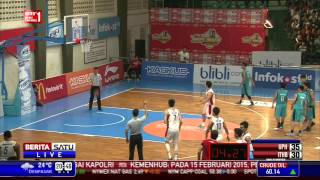 LIMA Basket Nasional 2015 Mens Final  UPH vs ITHB Q3 [upl. by Hootman]