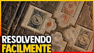 Como RESOLVER o PUZZLE das pedras de LITOGRAFIA em Resident Evil 4 Remake  Guia COMPLETO [upl. by Graniela]