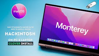 Как установить MacOS Monterey на ПК  How to install MacOS  Hackintosh on PC amp Laptop install [upl. by Marmaduke]