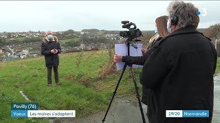 Pavilly  les vœux 2022 en vidéo du maire François Tierce [upl. by Haelam]