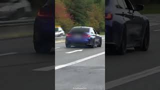 Straight Pipe BMW M3 G80 Epic Powerslide [upl. by Lonny]