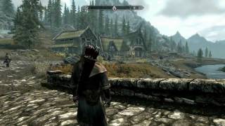 Skyrim Funny Glitch [upl. by Ahsiema]