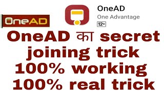 Secret joining trick of OneAD by using locanto app by technical manjay [upl. by Leelah702]