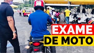 🟢 A VISÃO DO ALUNO FAZENDO O EXAME DE MOTO DO DETRAN [upl. by Grube]