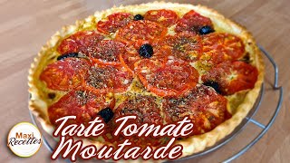 Tarte Tomate Moutarde  Recette Facile et Rapide [upl. by Dragon872]