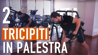 Esercizi per TRICIPITI in PALESTRA  Allenamento EFFICACE [upl. by Hajidahk158]