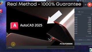 How to ACTIVATE AutoCAD 2025 For 3 Years  1000 Working [upl. by Anelrihs]