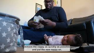 Dad Moments  Nappy change [upl. by Mcmillan]