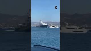 Mega yacht da 127 milioni di dollari travolge unaltra imbarcazione le immagini dellincidente [upl. by Nuahsar]