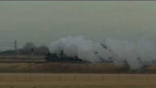 A1 Tornado No 60163 Peppercorn Pioneer North of Darlington on the ECML Saturday 31 Jan 2009 [upl. by Muslim64]