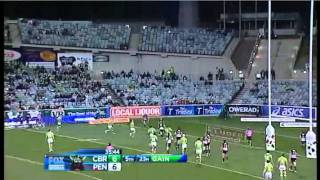 NRL 2011 Round 25 Highlights Raiders V Panthers [upl. by Ennairoc]