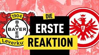 03 Eintracht Frankfurt hat gegen Bayer Leverkusen keine Chance  BundesligaReaktion [upl. by Darmit945]