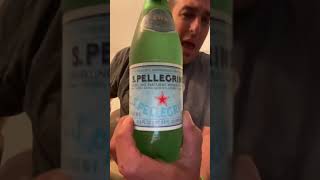 S Pellegrino sparkling natural water Review Bubbly The good stuff Organic [upl. by Nahtiek468]