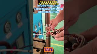 Motor Stator Enameled Wire Spot Welding Machine Manufacturer Supplier Best Price in India Russia USA [upl. by Leerzej]