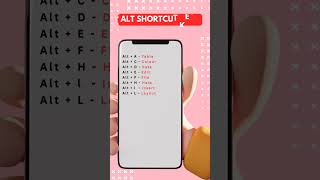 Alt A to Z shortcut key  Computer Shortcut keys ⌨ computer  1 Millions shortcutkeys shorts [upl. by Koressa]