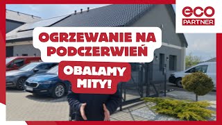 Ogrzewanie podczerwienią  obalamy mity ogrzewanie podczerwień panel dom mieszkanie [upl. by Karlee]