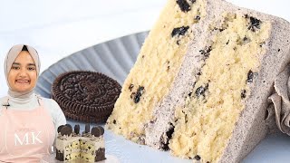 I came up with the softest OREO cookies and cream CAKE recipe you will ever have [upl. by Secnarfyram174]