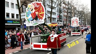 Der Rosenmontagszug in Köln  Teil 22 12022024 [upl. by Lirret987]