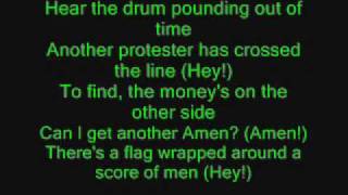 Green Day  Holiday with lyrics [upl. by Ama]