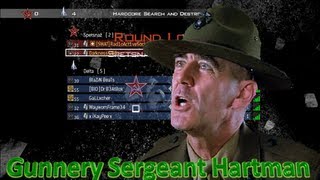 Gunnery Sergeant Hartman Plays Modern Warfare 3 MW3 [upl. by Werby]