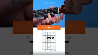 How to play the A Chord on Guitar its so easy Shorts [upl. by Ennazor]