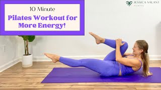 10 Minute Pilates Workout for More Energy [upl. by Nolaj541]