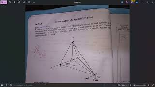 Stress Analysis of 3D Truss [upl. by Derman118]