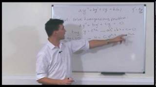 Second Order Inhomogeneous Differential Equations  The Maths Faculty [upl. by Inod775]