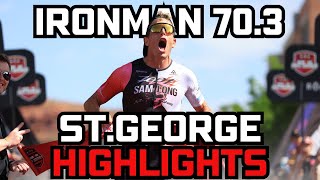 2024 IRONMAN 703 St George  Mens Full Highlights with Commentary and Analysis [upl. by Joette204]