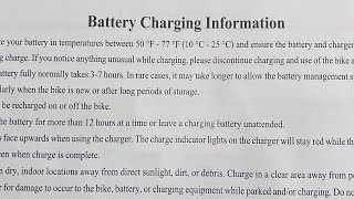 First time charging your Ebike battery and battery health tips [upl. by Deina]