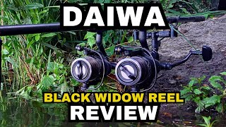 DAIWA BLACK WIDOW REEL REVIEWCarp Fishing ꟾ February 2024 [upl. by Davida]