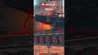 Слишком меткий Шеридан или волшебное бревно WOT Blitz 🔥 wotbliz вотблиц wotb shorts [upl. by Lammond]