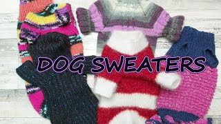 How to Knit a Dog Sweater [upl. by Nelo]