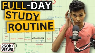 Full Day Routine for Exam Preparation  How many hours to Study [upl. by Xerxes]