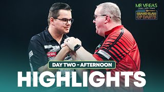 FIRST PLAYERS THROUGH Day Two Afternoon Highlights  2024 Grand Slam of Darts [upl. by Hanley732]