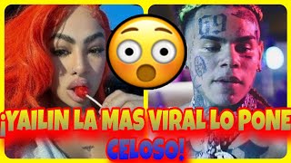 😰YAILIN LA MAS VIRAL PONE CELOSO A TEKASHI [upl. by Iadam]