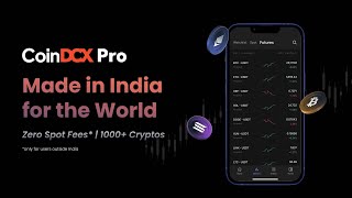 Introducing CoinDCX Pro for International Markets Made in India for the World [upl. by Denn]