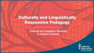 Culturally and Linguistically Responsive Pedagogy [upl. by Amak]