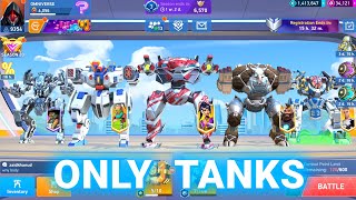 Only Tank Mech  Bastion Ares Juggernaut Sentinel Aegis  ODEM 10  Mech Arena [upl. by Roch]