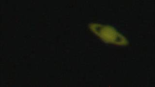 3° video del passaggio di Saturno col mio telescopio e webcam [upl. by Disharoon643]