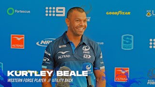 Kurtley Beale press conference ahead of Round 14 v Queensland Reds [upl. by Ynnad13]