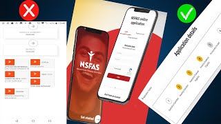 How to check your NSFAS status online with a phone  NSFAS online Applications [upl. by Nyar]