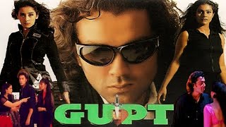 BOBBY DEOL Full Movie  All Time Hit Gupt Movie Songs  Manisha Kajol  90s Hits Hindi Songs [upl. by Erinn]