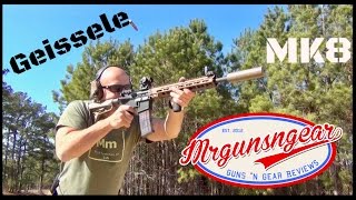 Geissele MK8 AR15 Free Float MLOK Handguard Review HD [upl. by Clawson331]