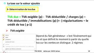 EP 3 fiscalité la taxe sur la valeur ajoutée 24 [upl. by Adnilreh256]