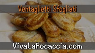 Ricetta Ventaglietti sfogliati [upl. by Aymahs]