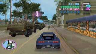 GTA Vice City Mission 15 Sir Yes Sir [upl. by Ettezoj]