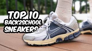 Top 10 BACK To SCHOOL Sneakers 2024 [upl. by Yalcrab975]