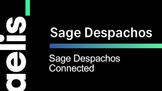 SAGE DESPACHOS CONNECTED Sociedades [upl. by Tol]